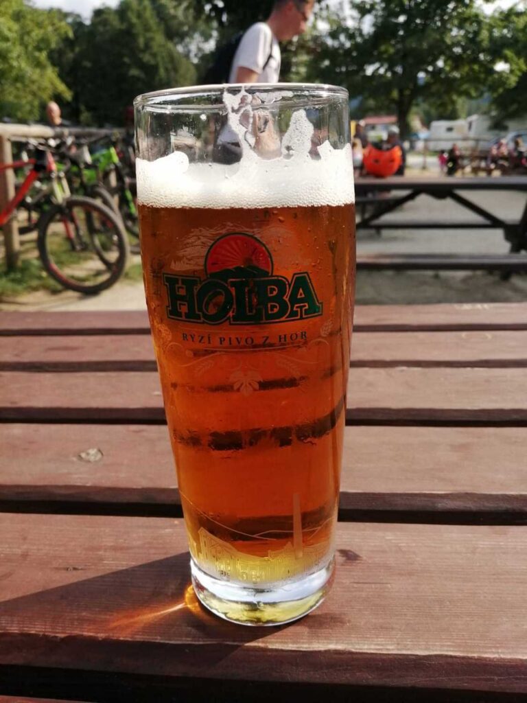 Odpoczynek w bazie Singletrack Rychlebskie Ścieżki 