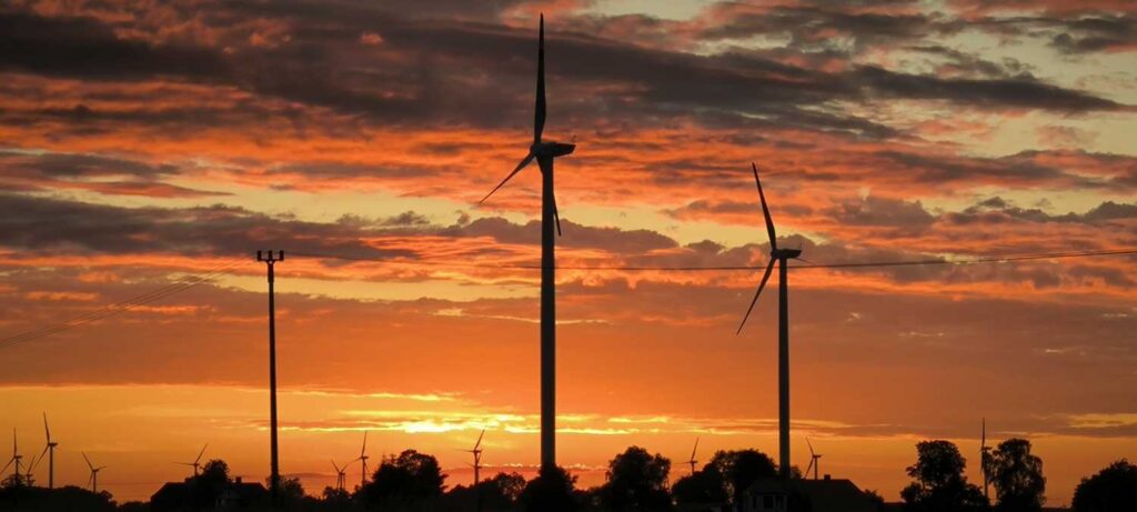 Stary Kolejowy Szlak - zachód słońca