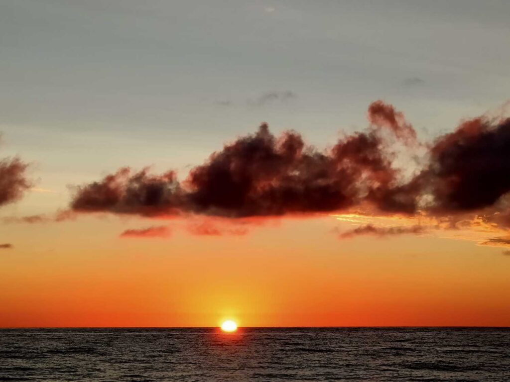 Zachód słońca Władysławowo