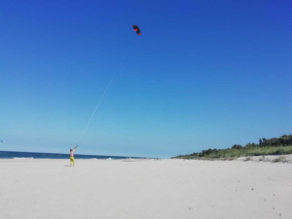 Zabawa latawcem treningowym - HEL