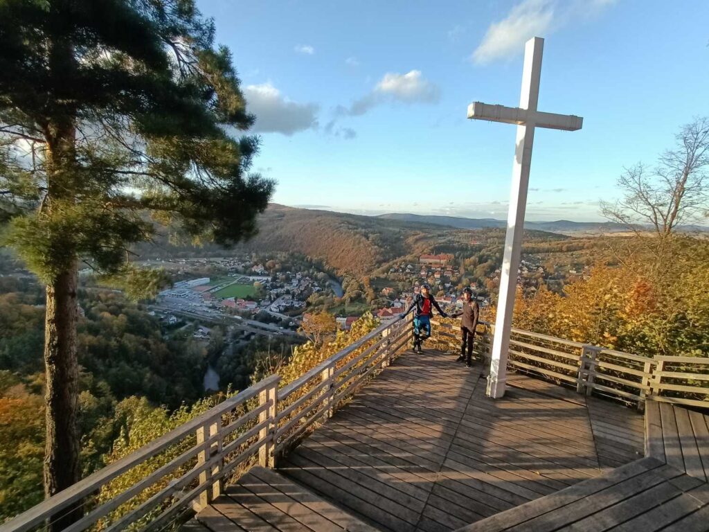 Punkt widokowy na pętli Łaszczowa