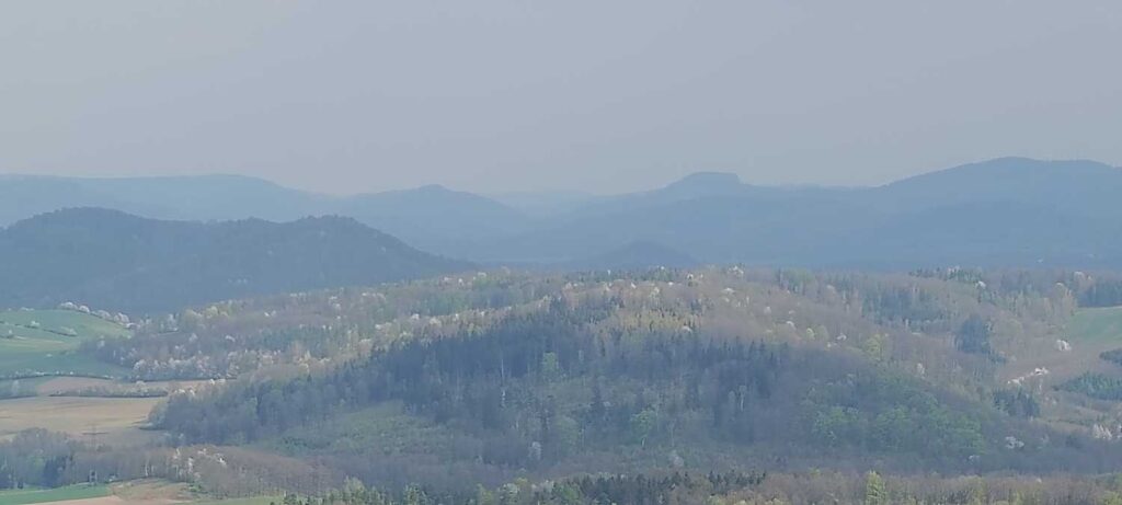 Panorama Gór Kaczawskich