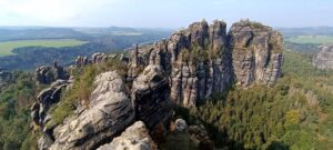 Szwajcaria Saksońska - szlak Schrammsteine