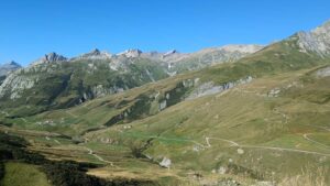 widok w kierunku Włoch TMB dzień 3