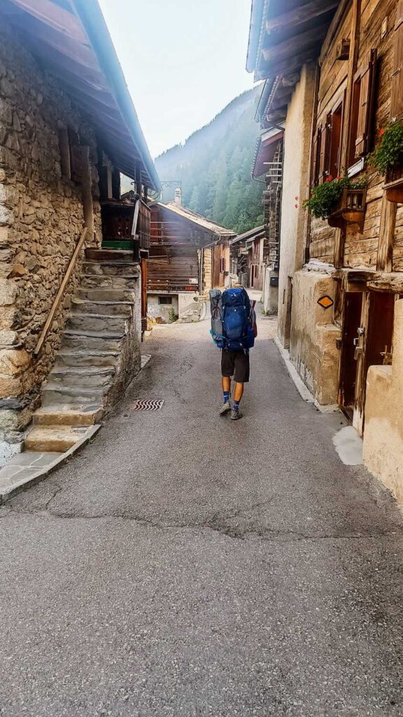 TMB - dzień 6 Szwajcarskie wioski