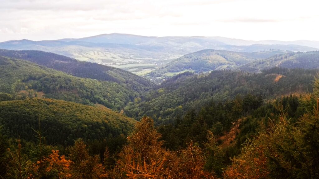 Panorama z Waligóry (934m)