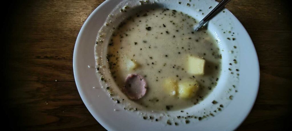 Żurek w schr. Pięć Stawów Polskich